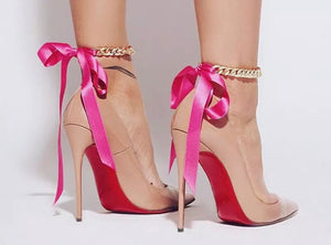 Ribbon Ankle Chains