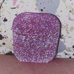 Purple Bling AirPods Case