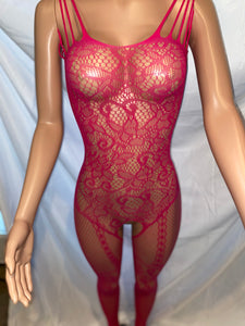 Super Sexy Open Crotch Fishnet Bodysuit Lingerie