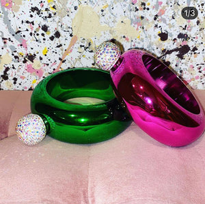 Bling Flask Bangle Bracelets