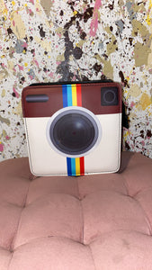 Instagram Logo Shoulder Purse